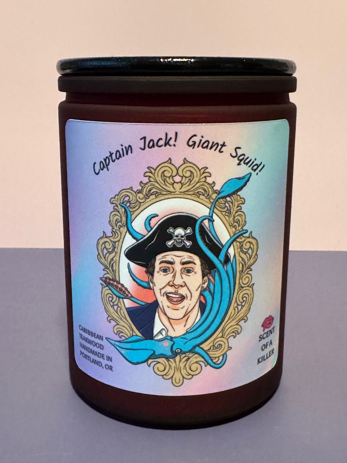 Captain Jack! Giant Squid! - Candle