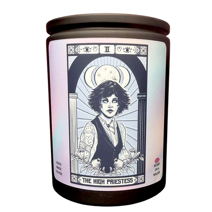 Alice Tarot Card Parody Candle (BellerisAliveArt Collab)