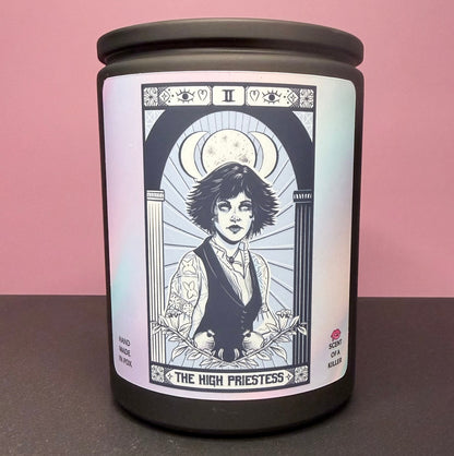Alice Tarot Card Parody Candle (BellerisAliveArt Collab)
