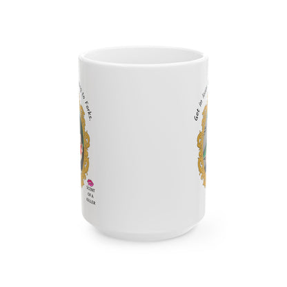 Get in loser. We’re going to Forks. (15 oz Ceramic Parody Mug)