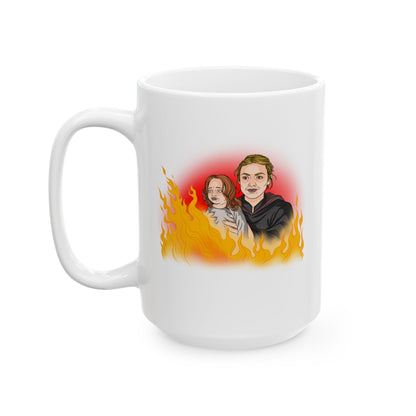 Jane Yeeting Chuckesmee (15 oz Ceramic Parody Mug)