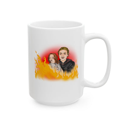Jane Yeeting Chuckesmee (15 oz Ceramic Parody Mug)