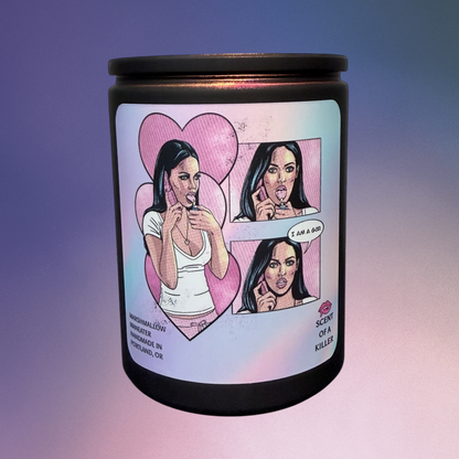 Jennifer: I AM A GOD. (BellerisAliveArt Collab Campfire Marshmallow Parody Candle)