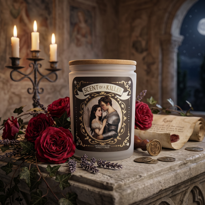 Twilight Inspired Romeo & Juliet Candle (Kreeturez Collab)