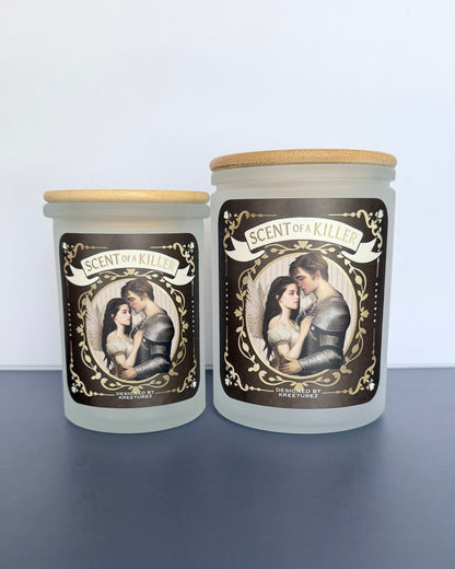 Twilight Inspired Romeo & Juliet Candle (Kreeturez Collab)