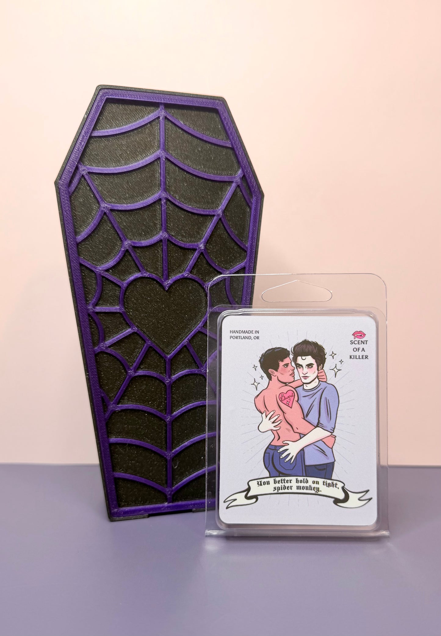 Hold on Tight, Spider Monkey (2.75 Ounce Scented Parody Eco Glitter Wax Melts)
