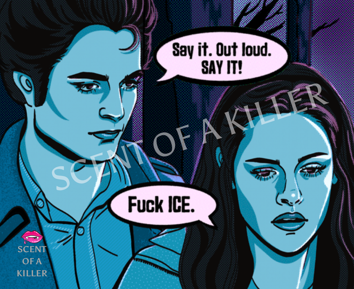 Twilight Inspired FCK ICE (Scented Parody Candle)